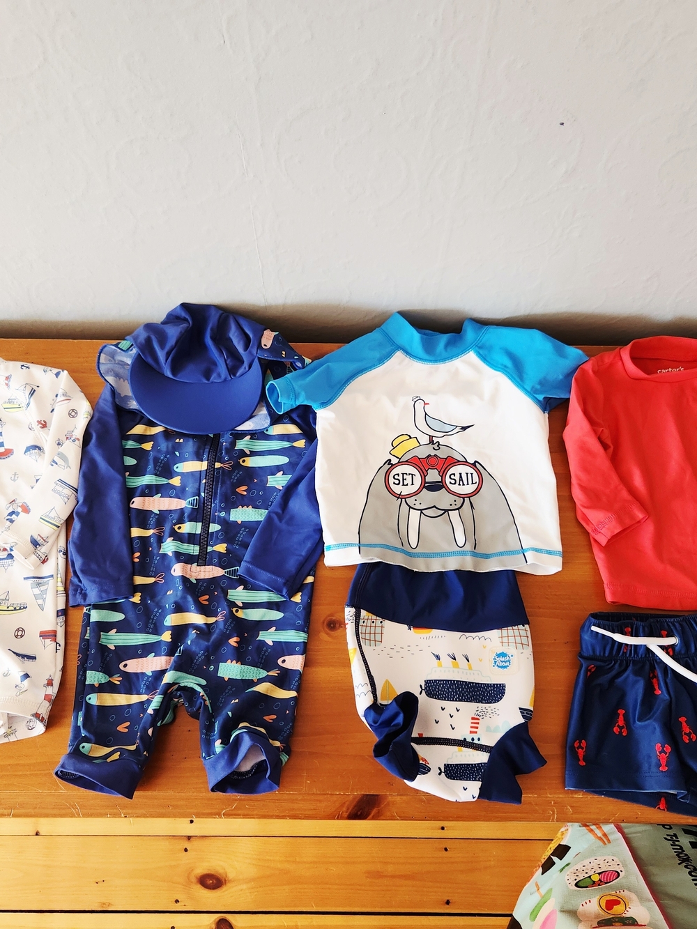 Baby 0-6 Month Bathing Suit Bundle